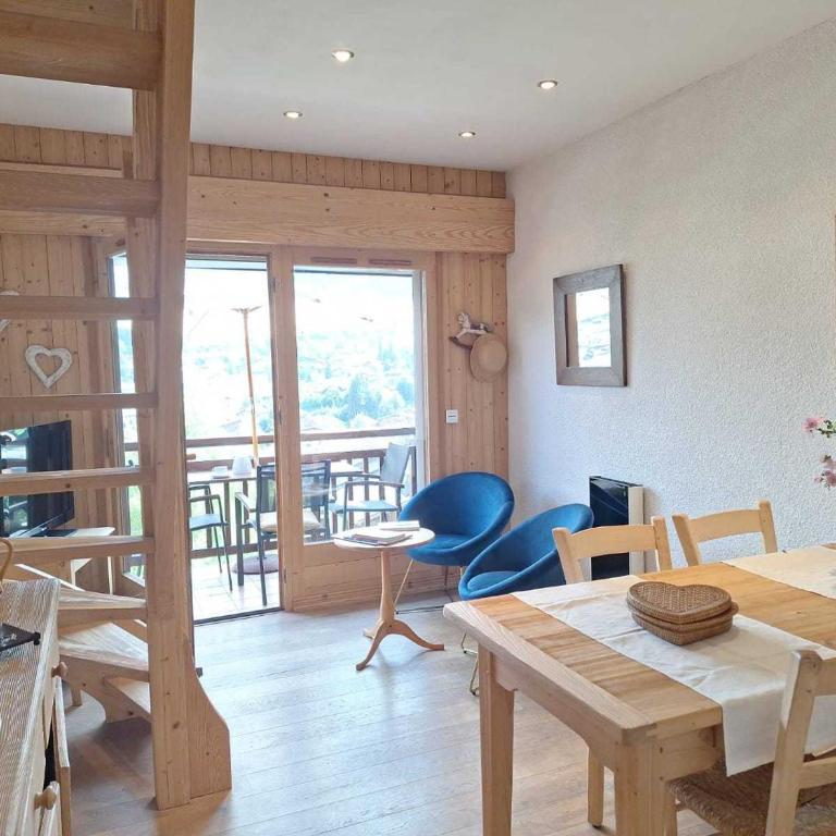 Appartement 1 chambre et mezzanine à Megève avec balcon et animaux admis - FR-1-453-57 - Apartment (4 Erwachsene) - 11