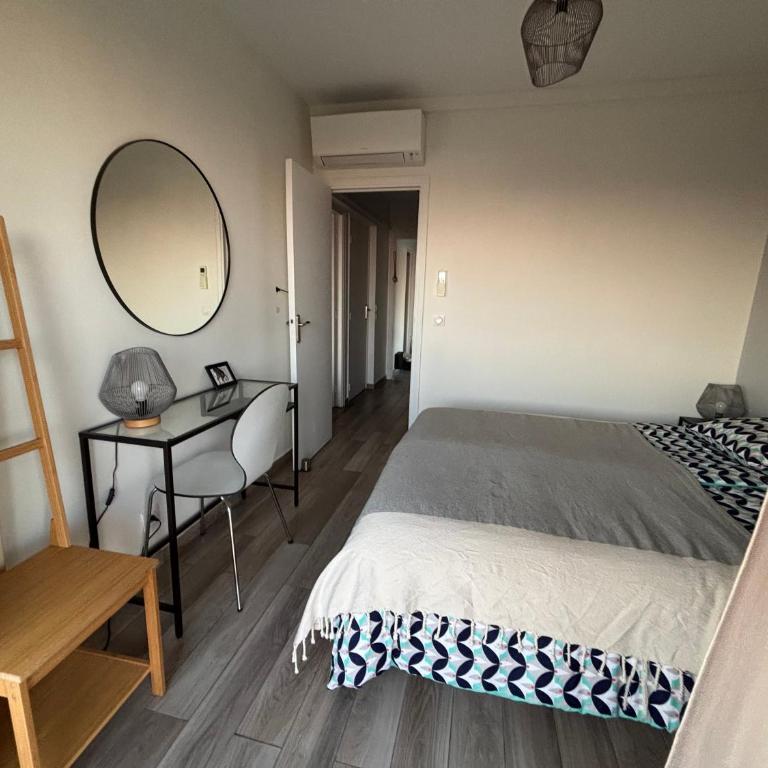 Appartement Juan-Les-Pins, 4 pieces, 80m2, Residence Luxe Piscine Tennis - Appartement 3 Chambres - 13