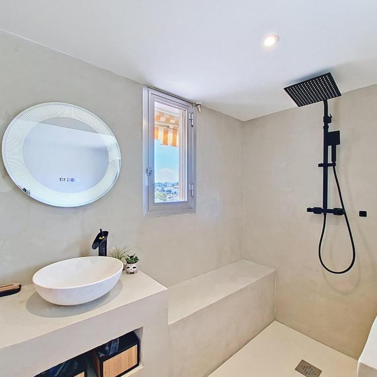 Panoramic sea view Top floor Swimming pool - Appartement 3 Chambres - 17