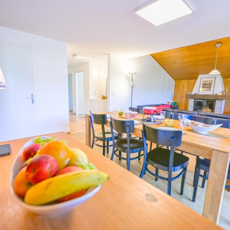Duplex panoramique au cœur de Château d Œx - Apartment - auf 2 Etagen - 28