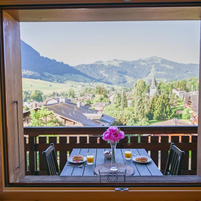 Duplex panoramique au cœur de Château d Œx - Apartment - auf 2 Etagen - 57