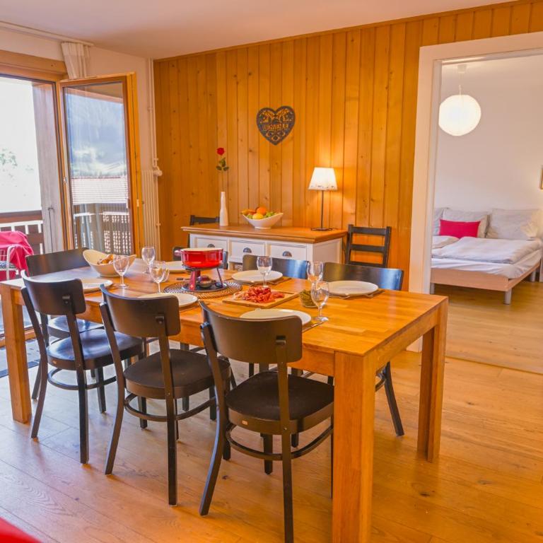 Duplex panoramique au cœur de Château d Œx - Apartment - auf 2 Etagen - 34
