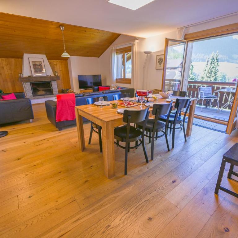 Duplex panoramique au cœur de Château d Œx - Apartment - auf 2 Etagen - 38