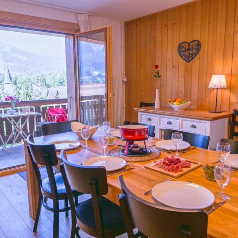 Duplex panoramique au cœur de Château d Œx - Apartment - auf 2 Etagen - 55
