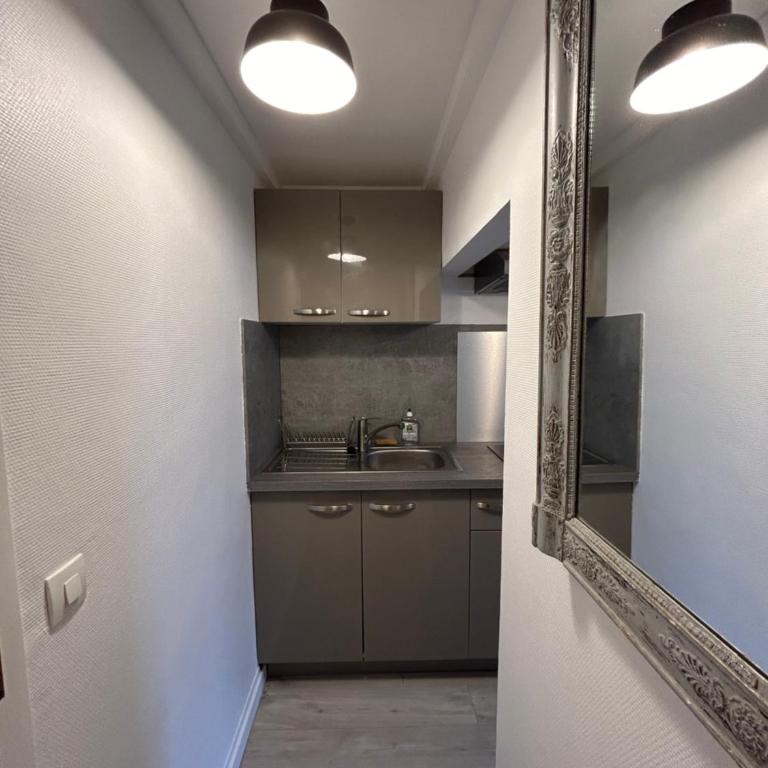 Studio entièrement rénové donnant sur jardin arboré dans le calme absolu - Appartement 1 Chambre - 8
