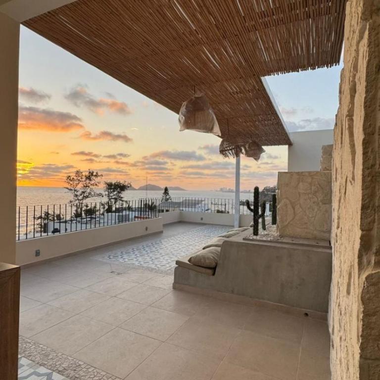Loft con alberca y espectacular vista al mar - Appartement 1 Chambre - 8