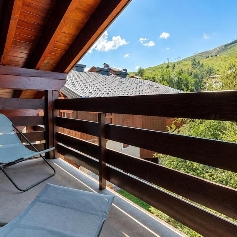 Appartement Les Deux Alpes, 6 personnes, skis aux pieds - Apartment mit 2 Schlafzimmern und Bergblick - 2