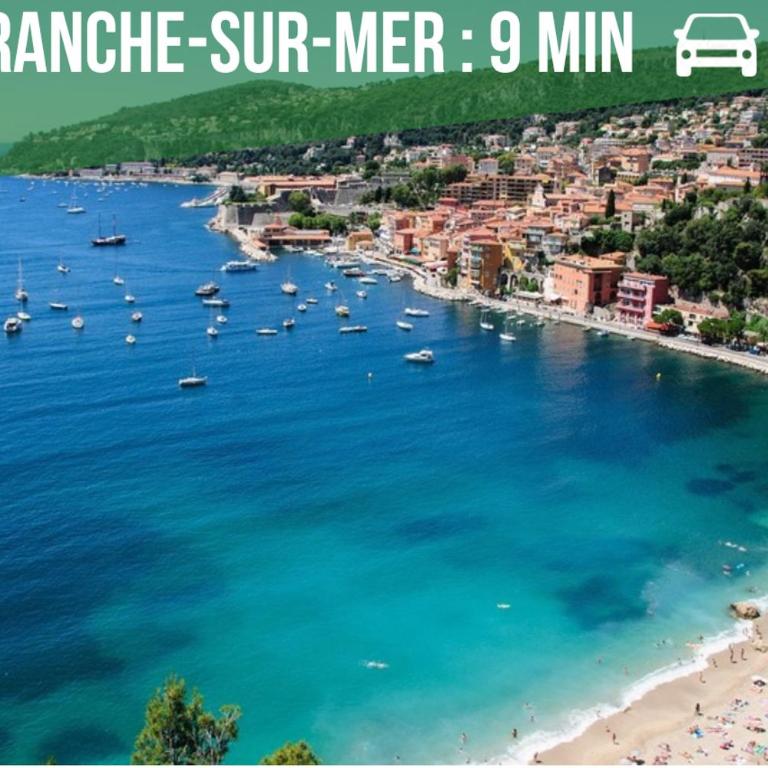 BLUE RIVIERA - vue mer - proche centre et gare - Appartement 1 Chambre - 49