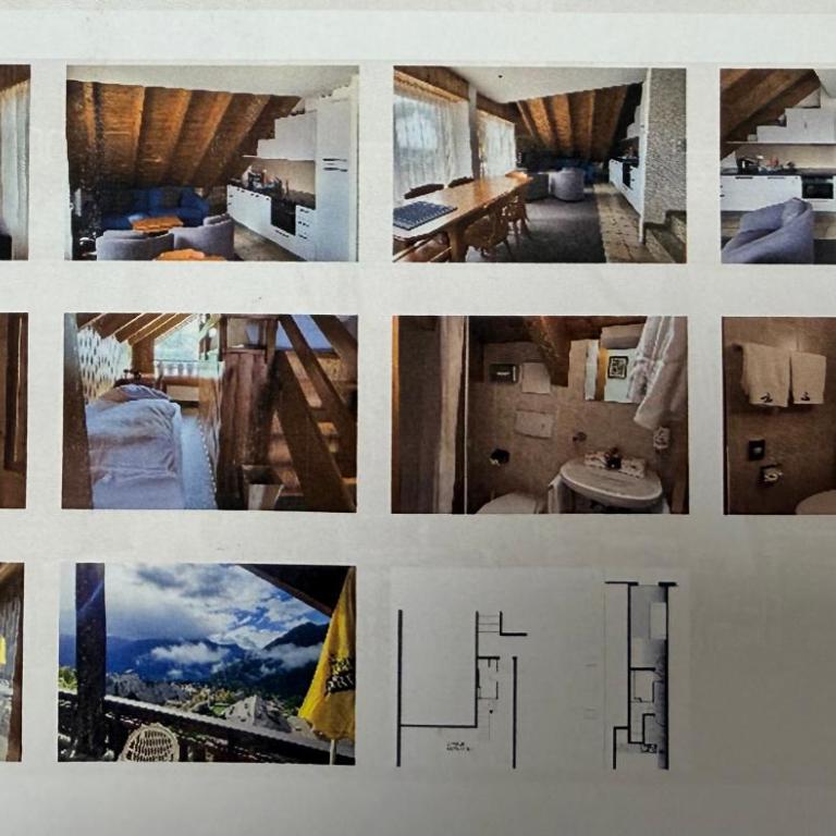 Duplex dernier étage - Apartment mit 2 Schlafzimmern und Bergblick - 7