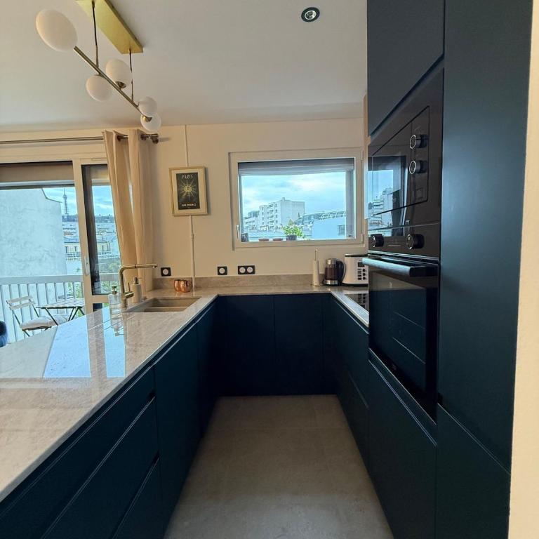 Bright gem Paris 15 Eiffel Tower view - Apartment mit 2 Schlafzimmern - 5