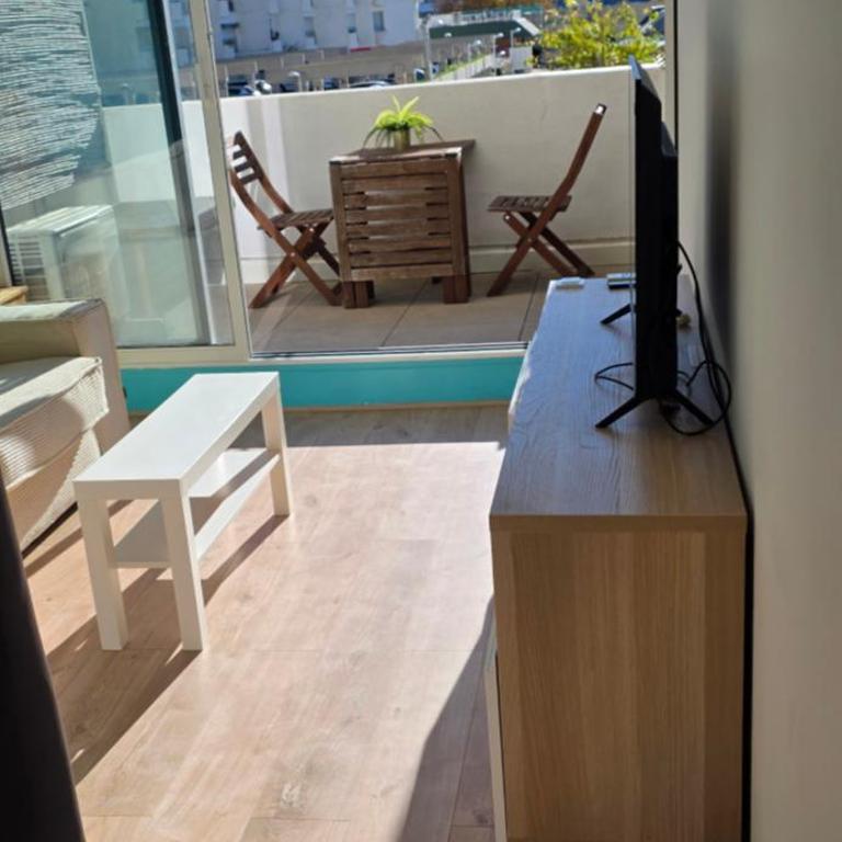 Studio Carnon climatisé avec vue port et balcon - Appartement 1 Chambre avec Terrasse - 3
