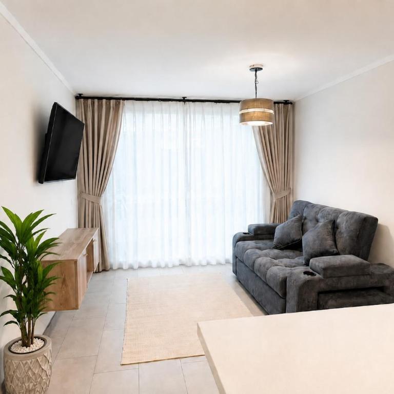 Depto estilo Resort a pasos de metro y estadio nacional - One-Bedroom Apartment - 1