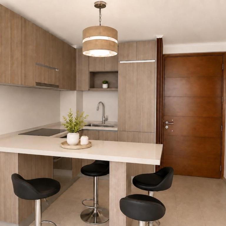 Depto estilo Resort a pasos de metro y estadio nacional - One-Bedroom Apartment - 20