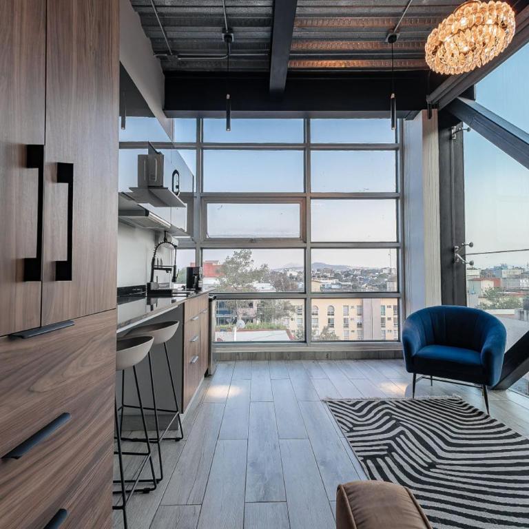 The Diamond Loft Modern Luxury w/ Equipped Kitchen - Loft - 5