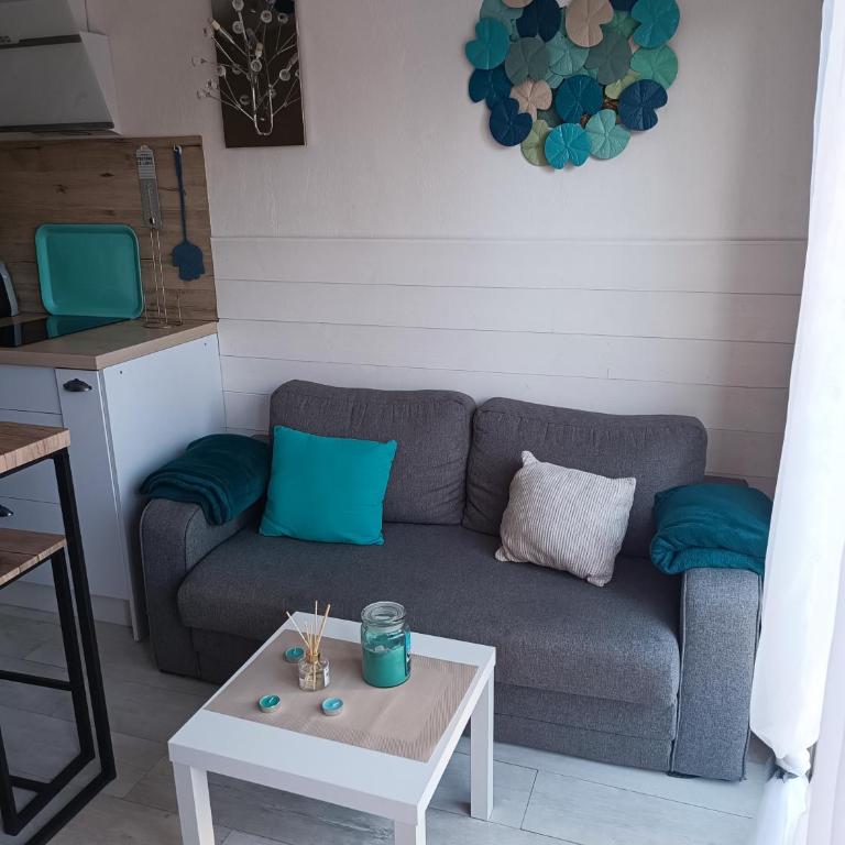 Maison Clealine Frontignan plage à 100m, Meublé Tourisme 3 étoiles, parking gratuit, wifi - Maison 2 Chambres - 6