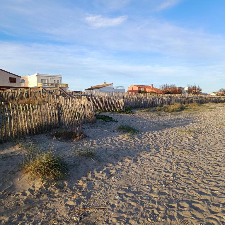 Maison Clealine Frontignan plage à 100m, Meublé Tourisme 3 étoiles, parking gratuit, wifi - Maison 2 Chambres - 28
