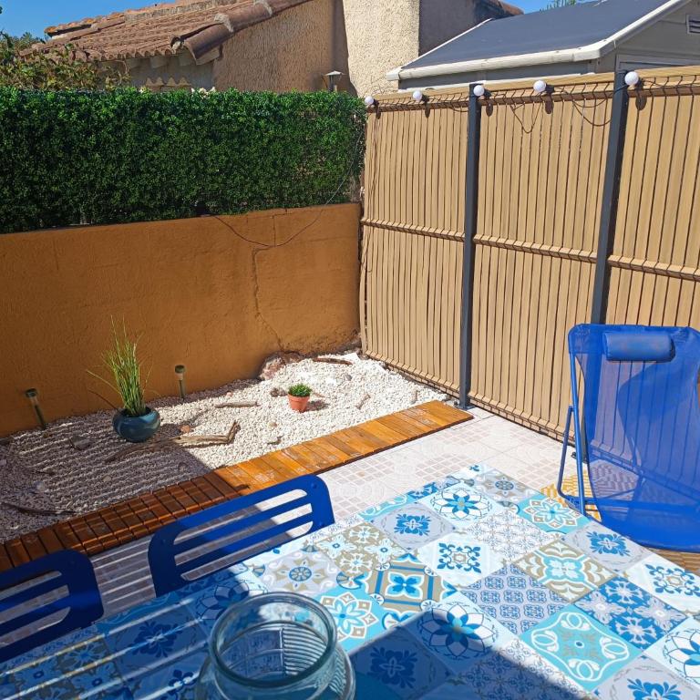 Maison Clealine Frontignan plage à 100m, Meublé Tourisme 3 étoiles, parking gratuit, wifi - Maison 2 Chambres - 17