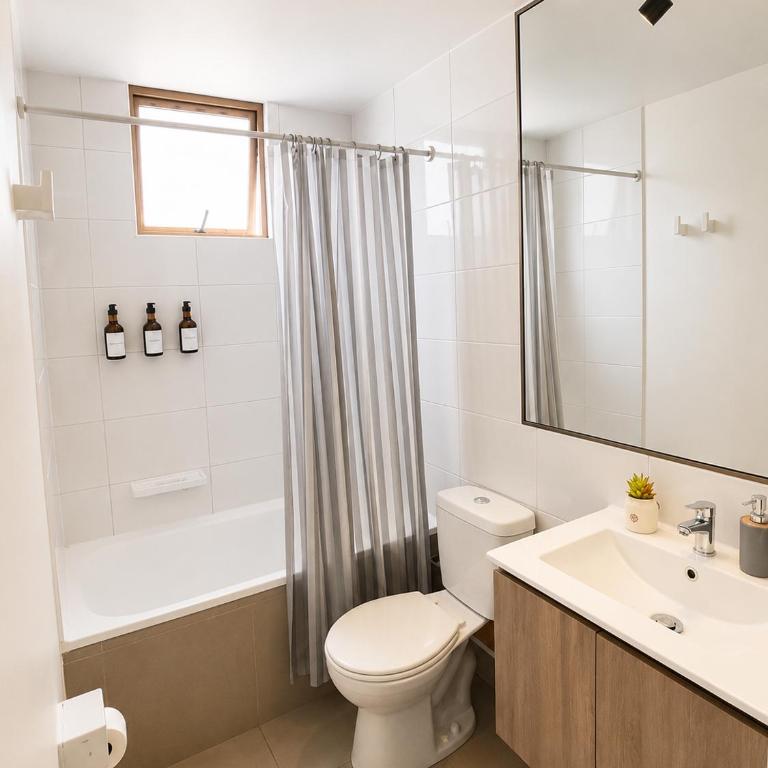 Depto Vista al Mar, Estacionamiento, Check-in Autónomo y Cerca Aeropuerto - Apartamento de 2 dormitorios - 15