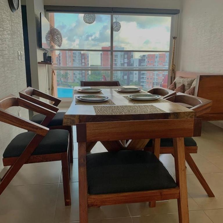 Exclusivo Apartamento 2 dormitorios con piscina en Cancún - Apartamento de 2 dormitorios - 4