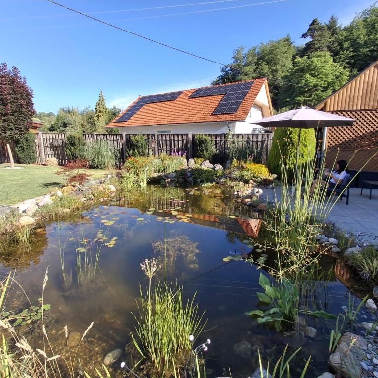 Lauras Ferienwohnung - Ihre Wohlfühloase in der Südweststeiermark mit Garten, Pool, Biotop & Weinbar - Apartment mit 2 Schlafzimmmern und eigenem Pool - 64