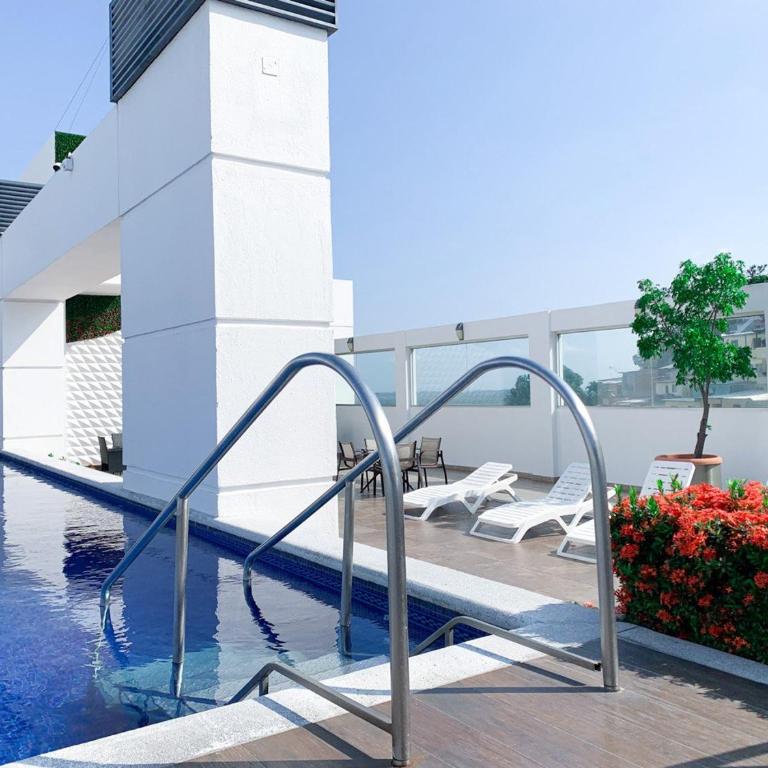 Suite vista al rio en Puerto Santa Ana - Apartamento de 1 dormitorio - 13