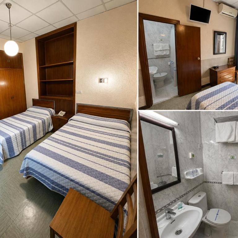 Hostal La Perla Asturiana - Chambre Lits Jumeaux - 4