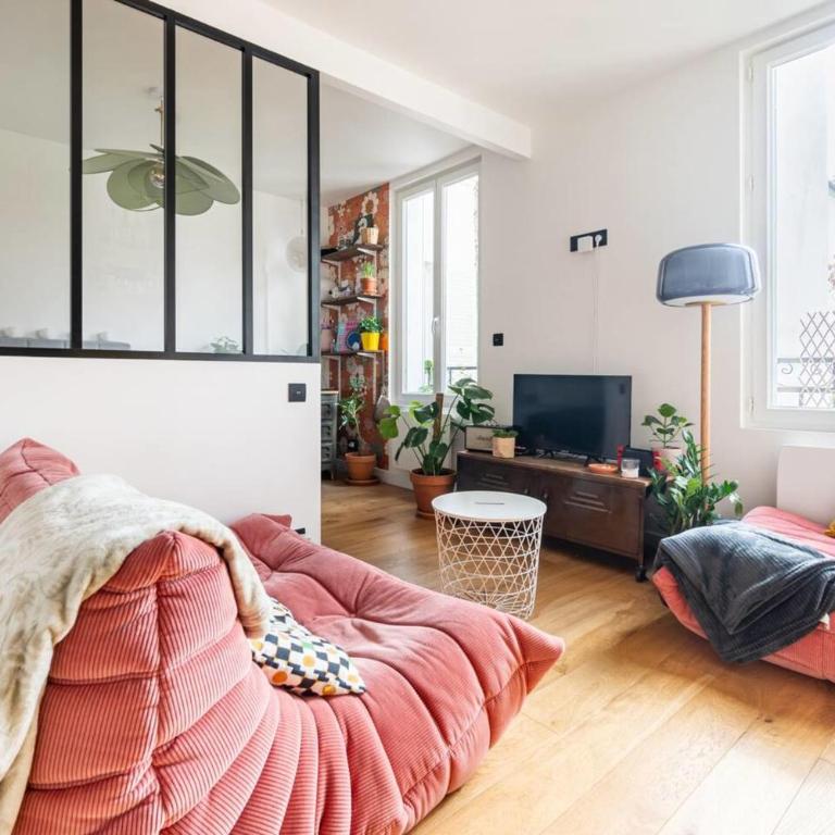 Studio calme et lumineux Paris Batignolles - Appartement - 1