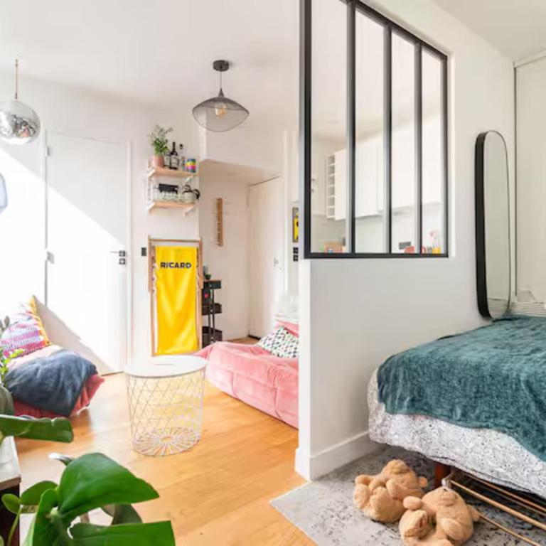 Studio calme et lumineux Paris Batignolles - Appartement - 7