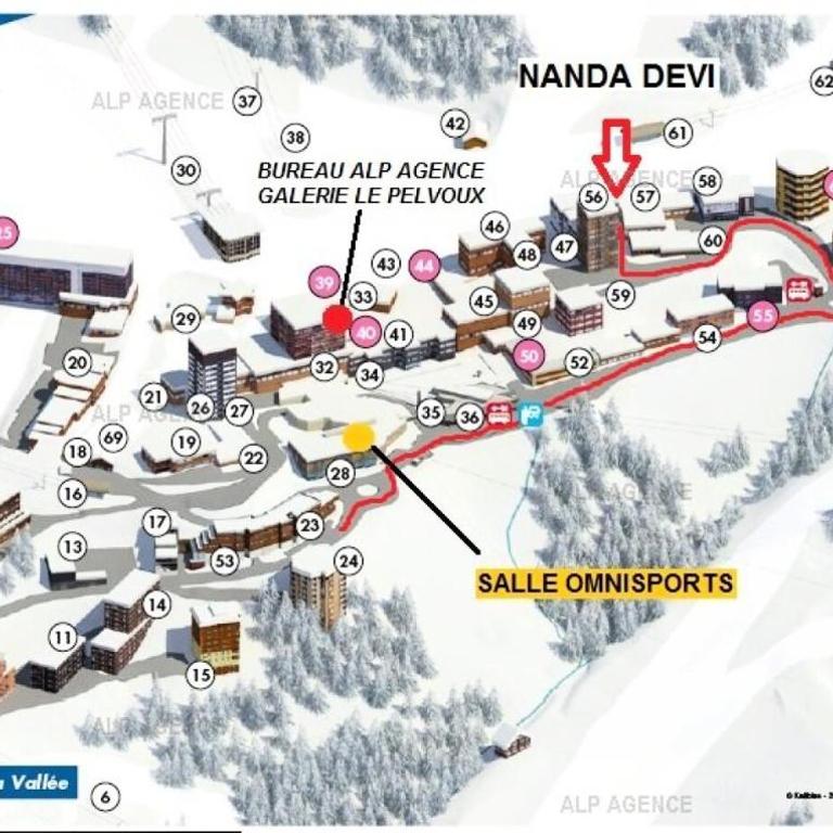 Résidence Le Nanda Devi - 2 Pièces 5 pers - LE NANDA DEVI - 105ND- PLAGNE CENTRE MAE-8894 - Appartement - 8