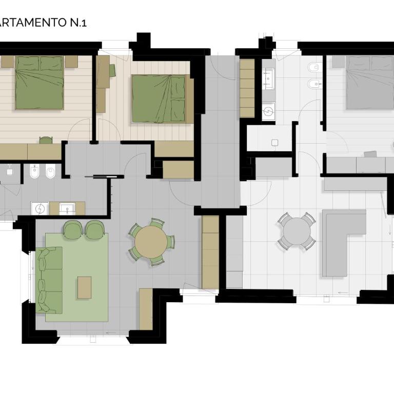 Apt Chalet del Bosco n1 Bivio Travel - Appartamento con 2 Camere da Letto - 8