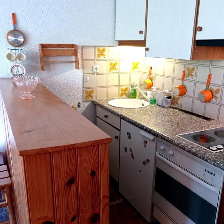 Studio au pied des pistes - balcon - 6 pers - Two-Bedroom Apartment - 11
