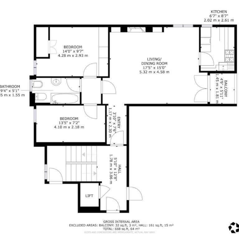 Appartamento sulle piste Apartment on the slopes - Appartamento con 2 Camere da Letto - 23