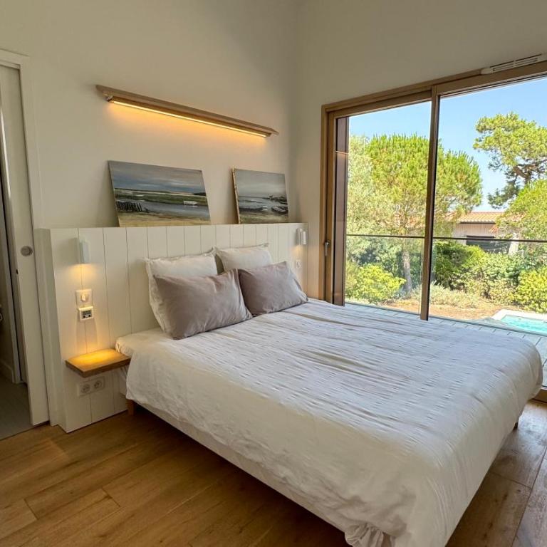 Magnifique villa d'architecte avec vue sur le Bassin d'Arcachon au village du Canon - Cap Ferret - Villa - 8