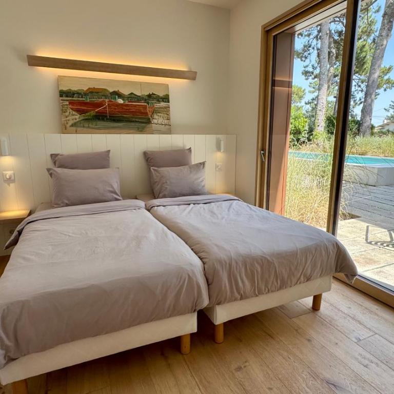 Magnifique villa d'architecte avec vue sur le Bassin d'Arcachon au village du Canon - Cap Ferret - Villa - 11