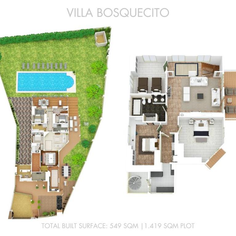 VACATION MARBELLA I Villa Bosquecito, Giant Private Heated Pool, Walk to the Beach, 6 BDR, Spacious Villa, BBQ, Alarm System, Ample Garden - Villa Superior - 12