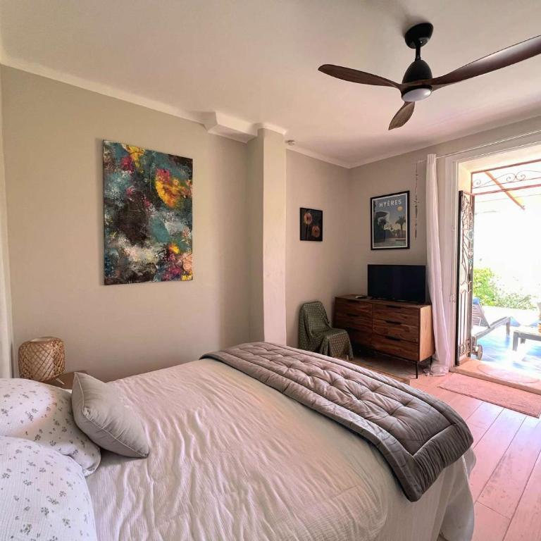 LA CRIQUE - Maison accès plage à pieds pour 4 personnes - Giens - Two-Bedroom House - 19
