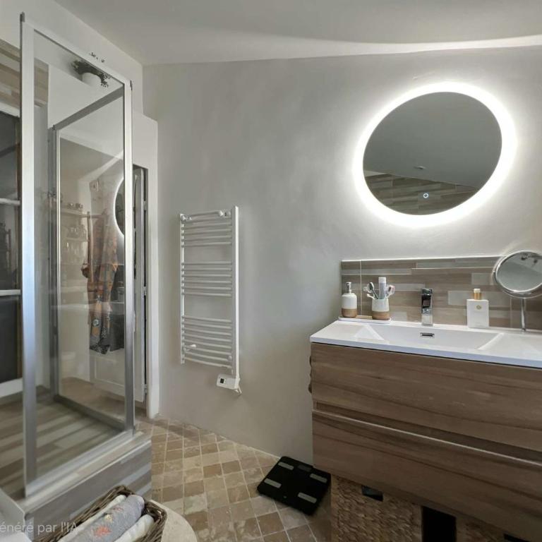 LA CRIQUE - Maison accès plage à pieds pour 4 personnes - Giens - Two-Bedroom House - 7