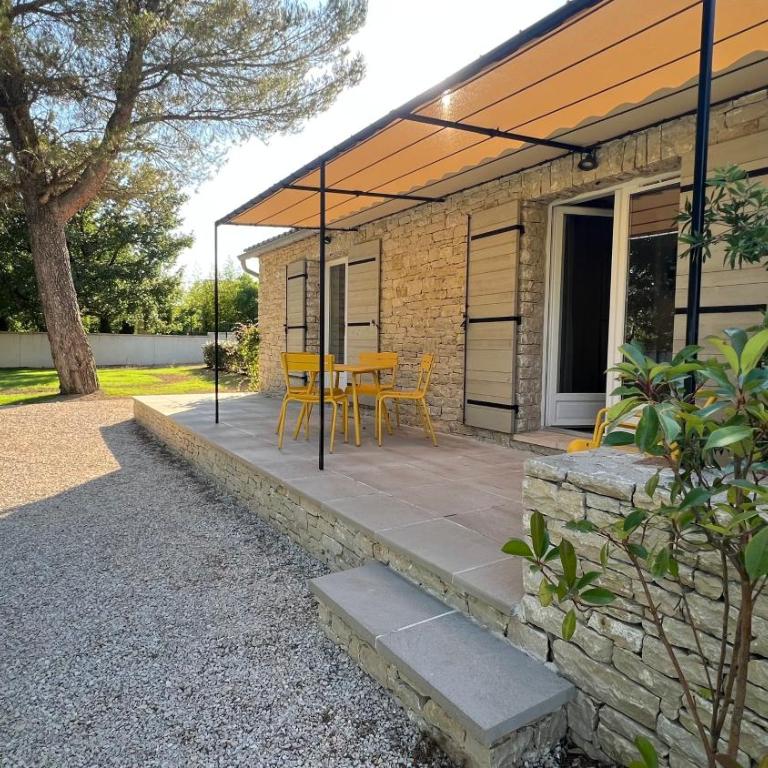 Les Mazets de Provence - Familienzimmer mit Gartenblick - 14