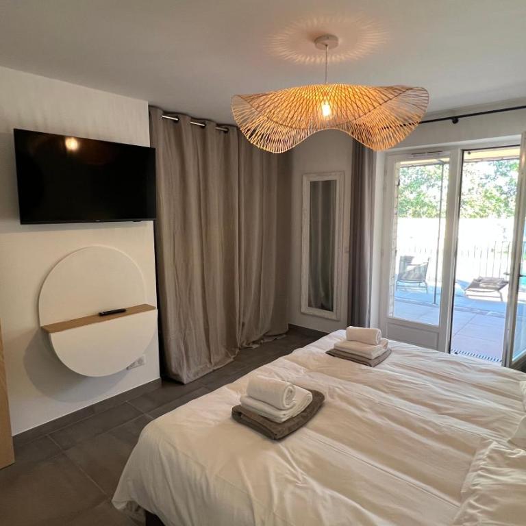 Les Mazets de Provence - Familienzimmer - barrierefrei - 12