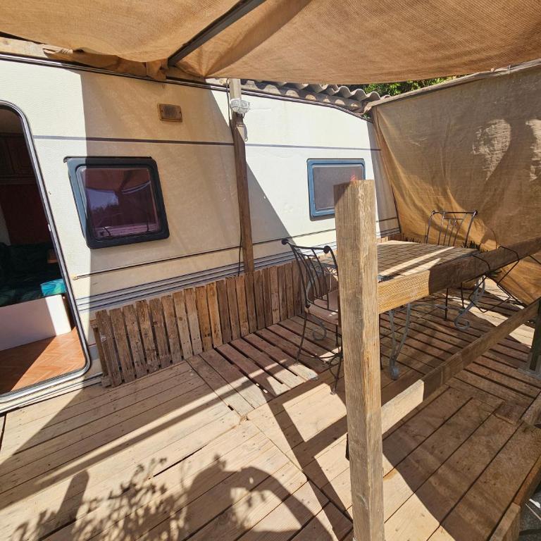 Caravane et jardin - Chambre Double - 5
