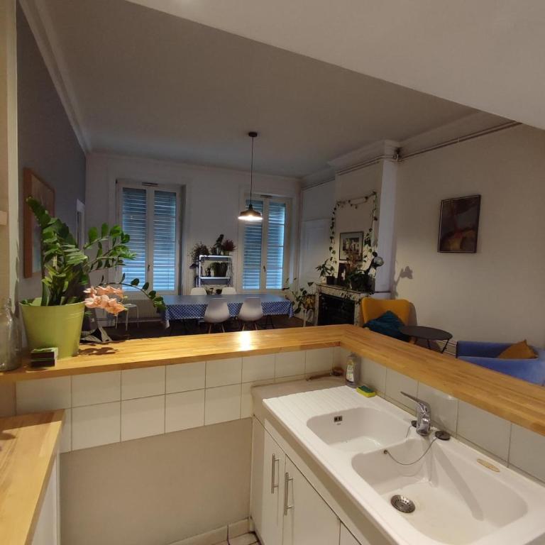 Grand appartement cosy, au coeur de Lyon - Apartment mit 2 Schlafzimmern - 5
