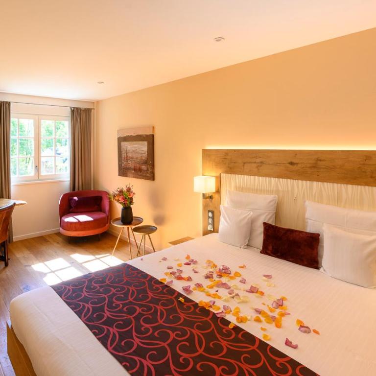 Château de Pourtalès - Chambre Double Le Parc - 9