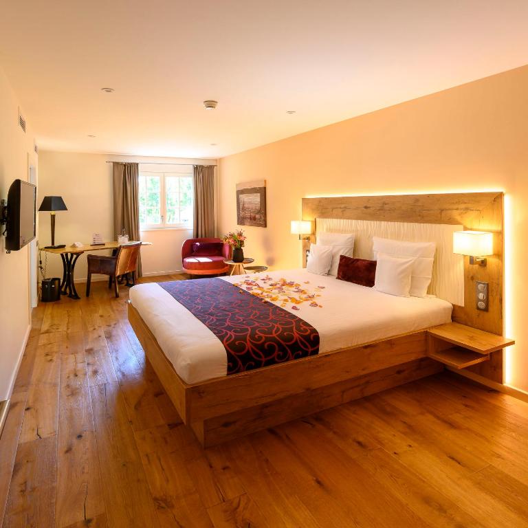 Château de Pourtalès - Chambre Double Le Parc - 10
