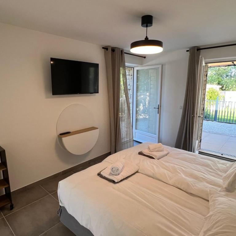 Les Mazets de Provence - Studio mit Terrasse - 15