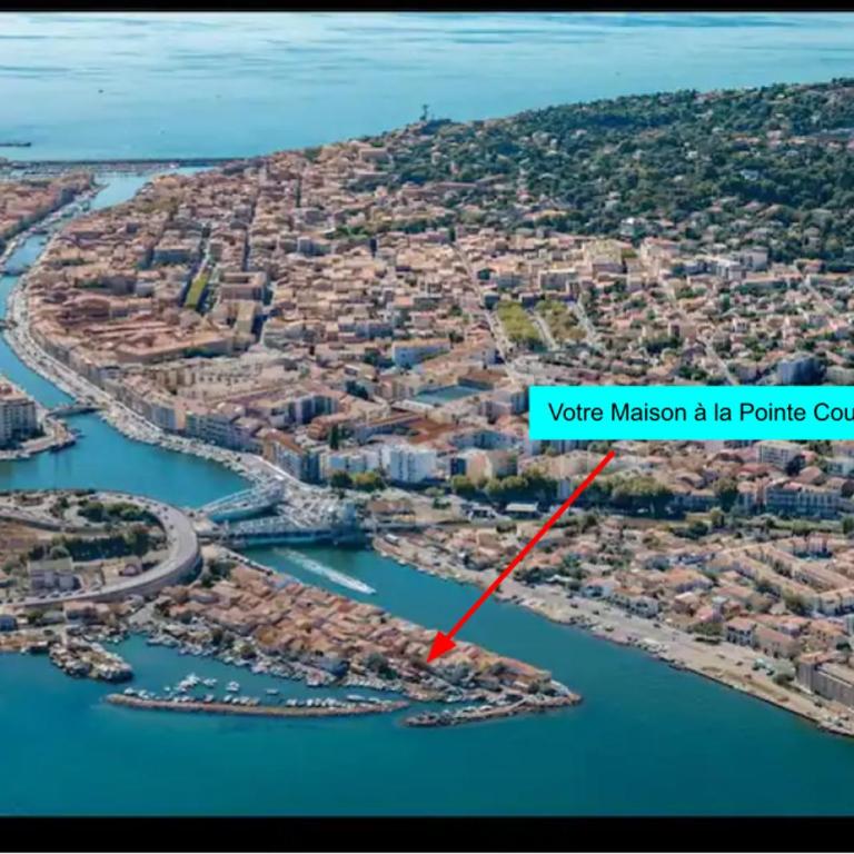 LE BARREUR Maison Authentique Sètoise La pointe Courte, Bord de Mer, Climatisée, Parking gratuit proximité - Maison de Vacances - 7