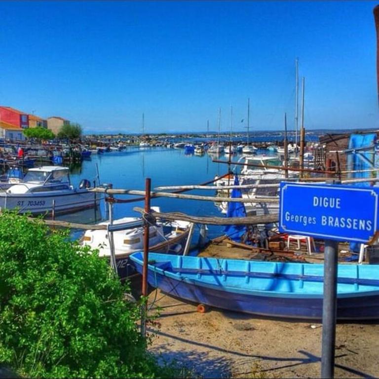 LE BARREUR Maison Authentique Sètoise La pointe Courte, Bord de Mer, Climatisée, Parking gratuit proximité - Maison de Vacances - 20