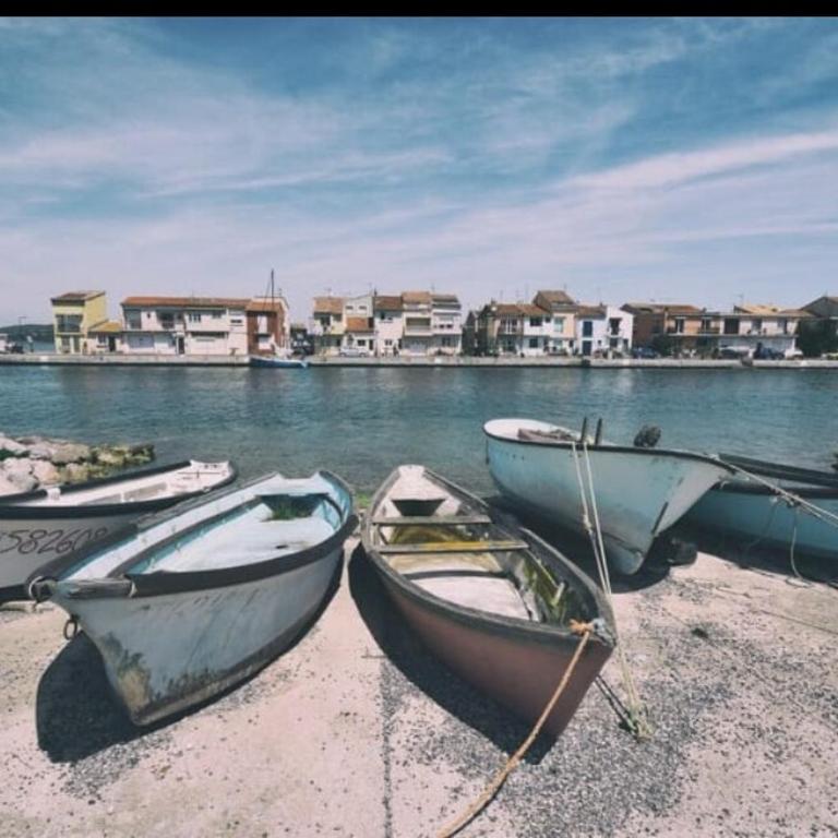 LE BARREUR Maison Authentique Sètoise La pointe Courte, Bord de Mer, Climatisée, Parking gratuit proximité - Maison de Vacances - 23