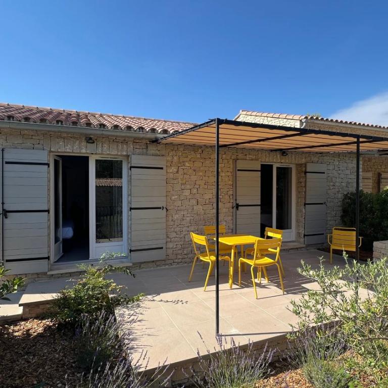 Les Mazets de Provence - Familienzimmer mit Gartenblick - 11