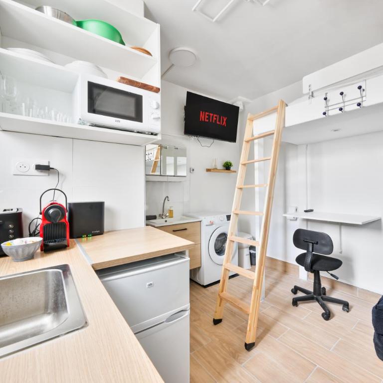 Authentic Parisian Studio near Parc Monceau - Studio - 6