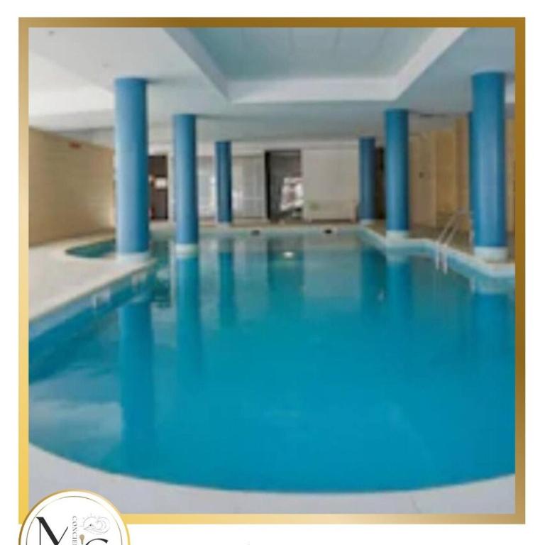 T2, proche pistes, piscine chauffée, hammam - Appartement - 8